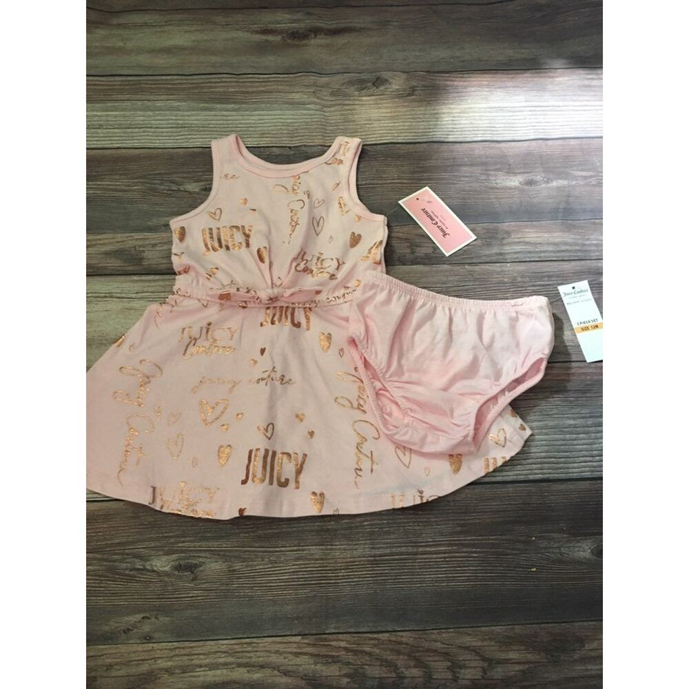 Juicy Couture pink dress set